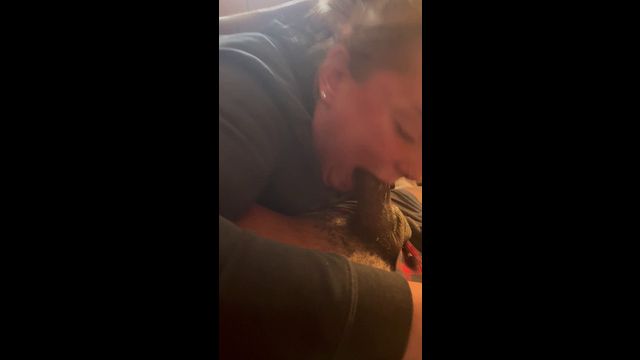 I Couldn’t Stop her from Sucking my Dick and I Couldn’t Bust so she kept Sucking & Gagging all Night