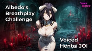 Albedo's Hentai Breathplay JOI Challenge [overlord] (Femdom, Riding, Creampie)