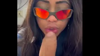 Mirella Karvalho porn video – THIS BAD SLUT HAS A FETISH ABOUT SUCKING DICK WITH A MAGNIFYING GLASS ON HER FACE