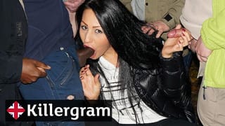 KILLERGRAM - Candi Kayne goes on a Dogging Mission and Satisfies every Cock Offered in the Woods