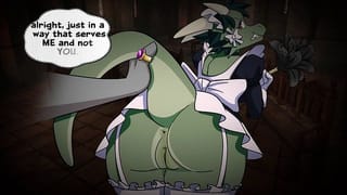 The Lusty Argonian Maid (TRUE Ending) | VORE ANIMATIC
