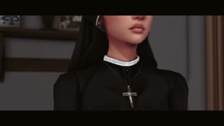 THE PRIEST WANTS TO COMMIT SIN WITH THE NUN ✝️ - JackieCoxSims