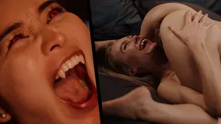 Blonde Bombshell Nancy Ace Grows Fangs! Hot Babes Vampire Porn - Growing Teeth Mesmerizing Fantasy