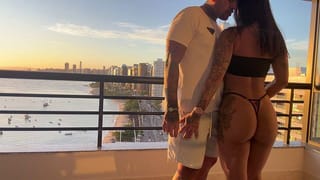 SENTEI GOSTOSINHO NO PÔR DO SOL E ELE GOZOU GOSTOSINHO EM MIM 🌅🤤