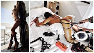 Tied up Girl Orgasm Torture with Magic Wand to Convulsions, BDSM, Wipping, Spanking
