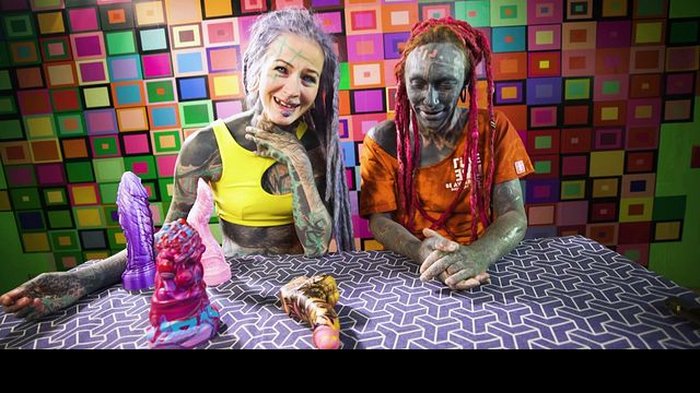 Witching Anuskatzz and Lily Lu - piercings porn - Dirty Dreaz