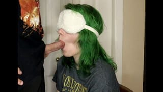 Roommate Pulls his Cock out during a Blind Taste Test