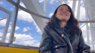 Public Lesbian Sex in Amusement Park (real)