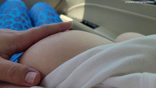 Cute Stepsister let me Touch her Big Natural Boobs