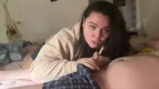 Unexpected Premature Cum in Mouth! can you believe this Guy?