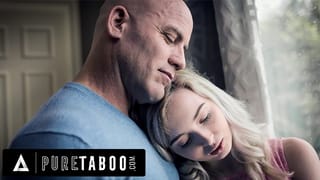PURE TABOO Obedient Petite Virgin Lexi Lore Receives VERY SPECIAL Hug from Stepdaddy Derrick Pierce