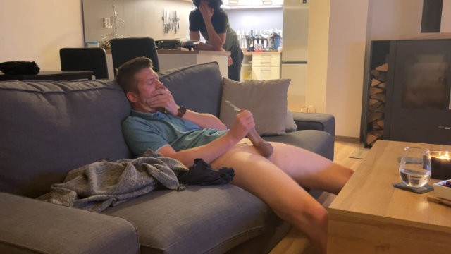 He Caught me Cumming and as I Tasted my Cum - Pornhub Gay