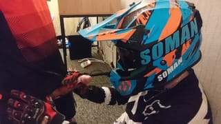 Motocross Guy Jerks off after Sex to his Partner - Pornhub Gay