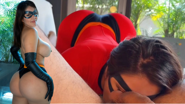 MEI CORNEJO-ELASTIGIRL THE INCREDIBLE BLOWJOB