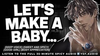 (ROLEPLAY AUDIO) Sweet Husband wants to Impregnate you - YSF AUDIO