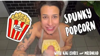 Cinema Cocksuck porn video – POV SPUNKY POPCORN at the Cinema with Kiki Isobel