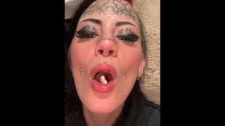 JanaSparksxx Swallows whole Gummies for her Vore Fans