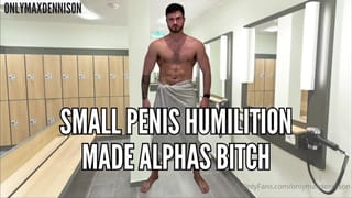 Small Penis Humiliation - made Alphas Bitch - Pornhub Gay