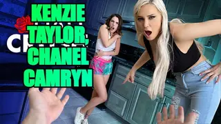 Raunchy Stepmom Jerks her Husband off but uses a Pair of their own Step-daughter's Panties
