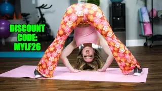 Tantric Taboo Temptation - Stepson's Intimate Yoga Lesson with a Toy-Happy Stepmom