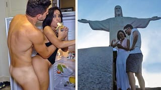 Sexy Brazilian Gold Digger Gets Picked up with a Passport Trick