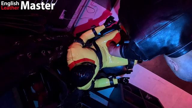 Ball Torture porn video – Leather Master CBT on Bound Rubber Gimp PREVIEW - Pornhub Gay