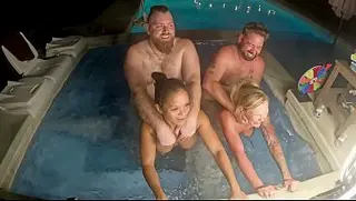 @ava Grace porn video – Hot Tub Foursome with Deliah Grace & Jazmine Cruz WCA Productions