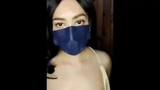 Tiktoker Miranda Blue is Careless while Recording and Showing her Delicious Tits