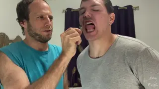 2 Giants Dom a Shrunken Intruder POV PREVIEW - Pornhub Gay