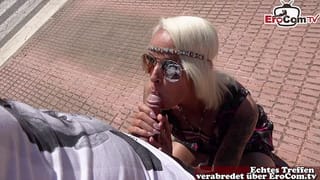 German Tourist Fucked Publicly on the Street in Mallorca