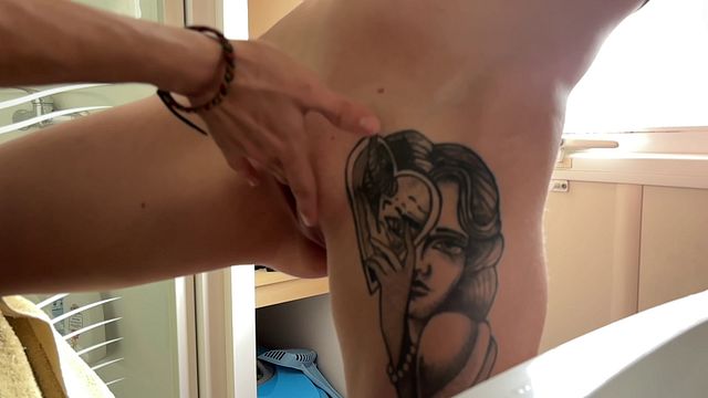 ASS SLAPED AND a BASTHROOM FUCK