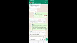WhatsApp Conversation - Dirty Talking Friends