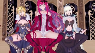 【KKVMD MMD】Girl's Day - Expectation アルトリア〔ランサー〕 妖精騎士トリスタン モルガン【FateGrand Order】