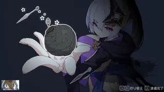 THIS ASIAN HAS a HARDCORE BUTT HIT - KUNOICHI SEKIREN