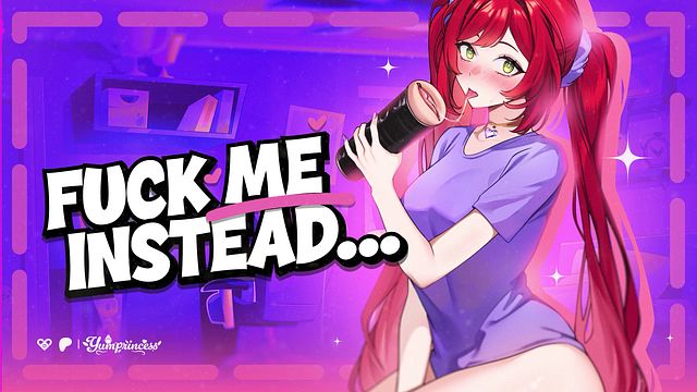 Hot Roommate is Jealous of your Fleshlight?! | Creampie ASMR Audio