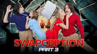 Real or Dream? Big Titty Stepmoms Swap Stepsons and get COVERED in Cum - Swappz