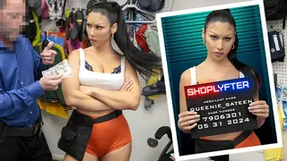 Guard Conducts a Cavity Search which Involves Fingering her Pussy to Ensure There’s nothing in there
