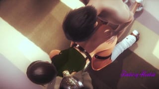 Final Fantasy VII Hentai 3D - Yuffie have a Hard Sex