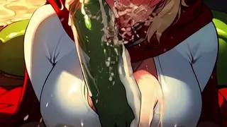 Big Natural Tittied Blonde Gets Gangbanged in Kara vs Da Kryptonite Krew