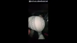 Bootybyshel twerking and getting spanked