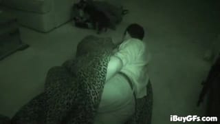 Night Vision Cam Sex Slut Gets Banged