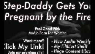 DDLG Roleplay: Throbbing Cock step-DADDY Gets You Pregnant by the Fire [Erotic Audio ASMR for Women]