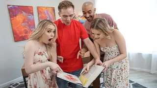 SisSwap - Hot Blondes Receive Interactive Lesson about the Wonders between a Woman's Legs