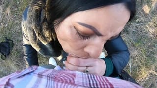 Preview- Risky Public Blow-job and Fuck with my Husbands Friend 235