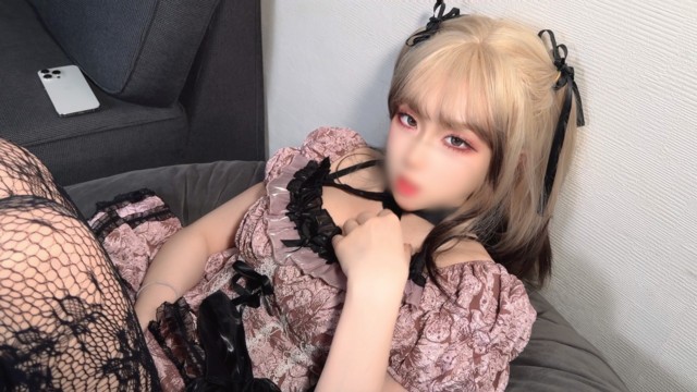 Pink Lo Skirt + Black Lace Stockings Blonde Hottie Scheming Flesh Seduction from Sister next Door Drained by Charm