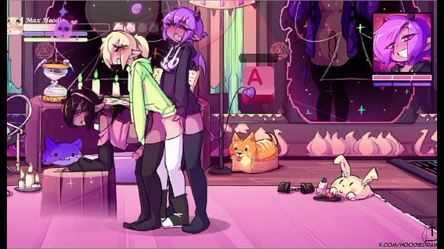 MAX THE ELF : ( ANIMATION ) _ FUTA _ JUEGO FUTANARI - SE UNA LA AMIGA DE MI NOVIA AL SEXO VEAN COMO COGEMOS LAS TRES