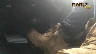 PEDAL TO THE METAL - DIRTY BOOTS PEDAL PUSHING FUN - 🚗 💨 🦶 - Pornhub Gay