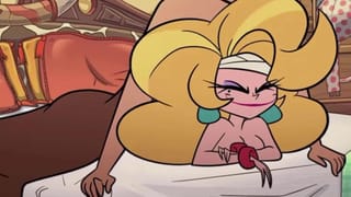 Helluva Boss Martha getting Pounded in the Lazy Dog Position