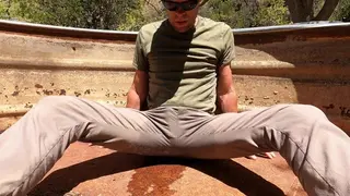 Pissing my Hiking Pants 8 Times - Completely Soaked