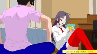 OMG! FUCK WIFE'S BEST FRIEND IN BATHROOM WHEN THE WIFE WAS IN SHOWER! WILL SHE NOTICE? Teen, Step MO